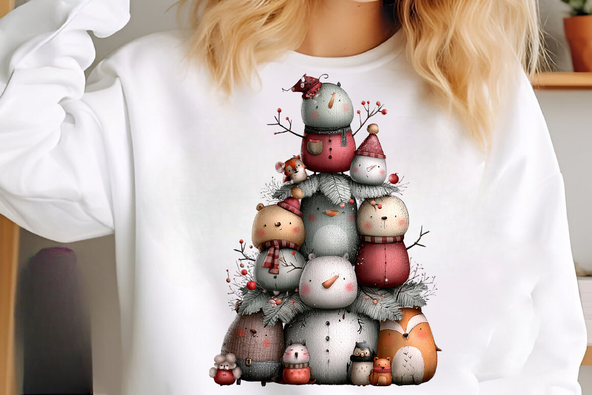Whimsical Christmas Tree Clipart, a Transportation Illustration by SinaCreation (Photo 8 of 9)
