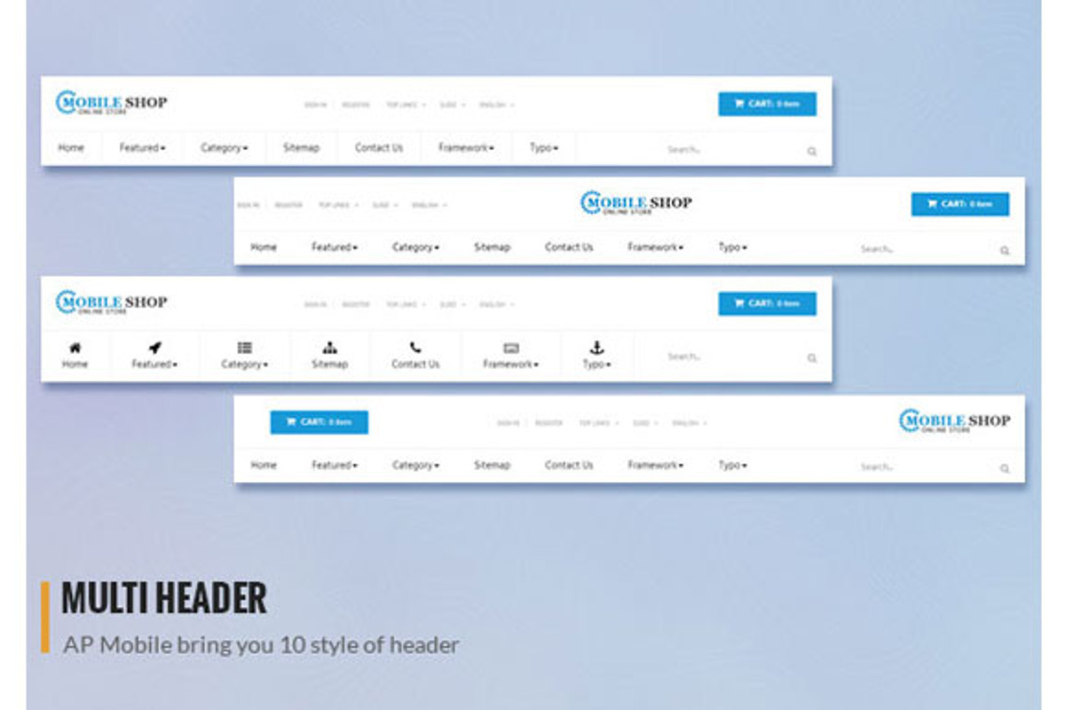 Ap Mobile shop Prestashop Theme, a Landing Page Template by apollotheme (Photo 5 of 11)