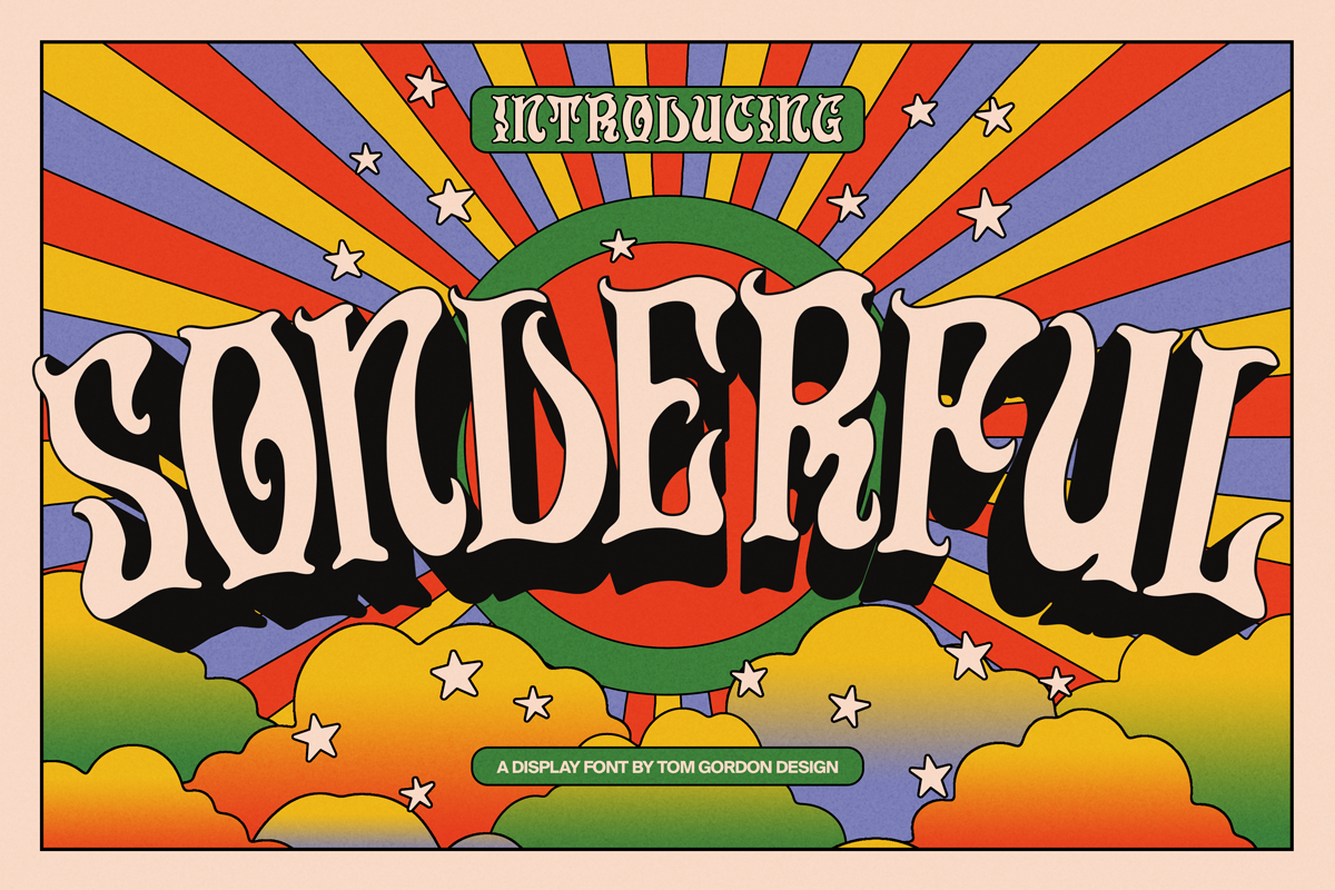 Sonderful Display Font, a Handwritten Font by Tom Gordon Design (Photo 1 of 2)