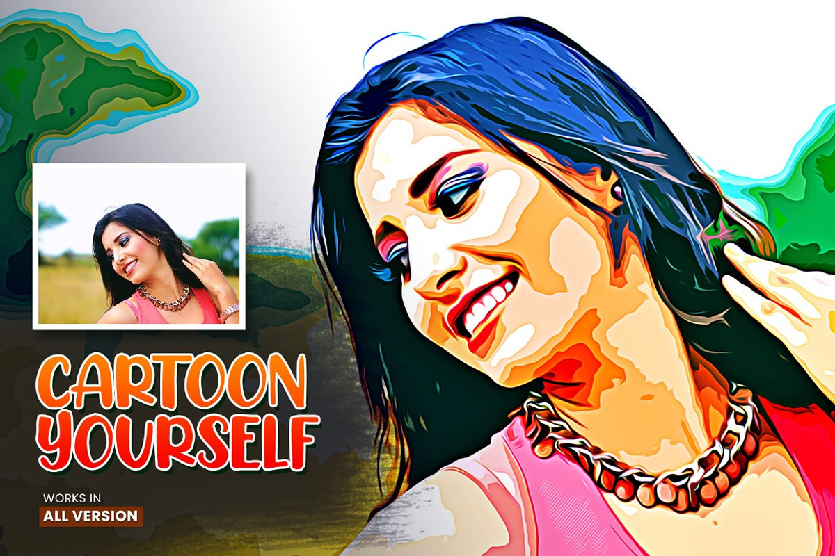 BUNDLE! 18 in 1 Oil Painting Effect, an Action Add-On by U_Design (Photo 15 of 19)