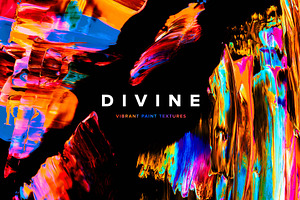 Divine: Vibrant Paint Textures
