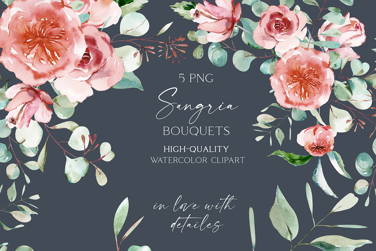 Boho Flowers Sangria, an Object Illustration by Olga Koelsch (Photo 10 of 15)