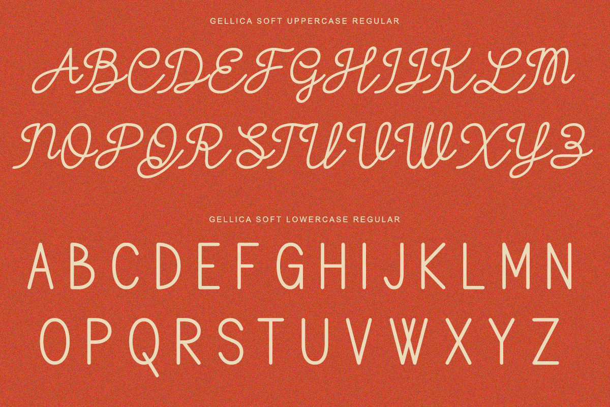 Gellica Soft - Handwritten Font Duo, a Handwritten Font by Font Liner (Photo 11 of 13)
