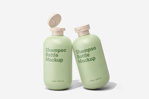 Squeeze Shampoo Bottle Mockup, a Product Mockup by Akebareee