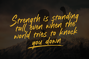 Misty Nights - Brush Font, a Handwritten Font by Sronstudio (Thumbnail 8 of 10)