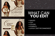 Cancer SZN Birthday Invitation Flyer, a Social Media Template by Lux Logo Studios (Thumbnail 4 of 6)