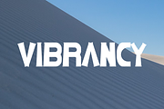 Vibrancy - Font, a Sans Serif Font by artchiles_design (Thumbnail 4 of 5)