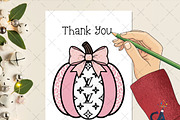 Checkered Pumpkin With Bow PNG, an Illustration by Creative Art (Thumbnail 5 of 6)