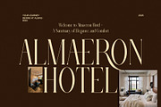 Aerok Elegant Serif Font, a Serif Font by Graphicxell (Thumbnail 6 of 8)