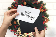 Holiday Calligraphy Overlays 1, an Illustration by Irina Vascovet (Thumbnail 3 of 5)