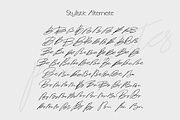 Roumites | Signature Script, a Handwritten Font by Mozyen Studio (Thumbnail 6 of 11)