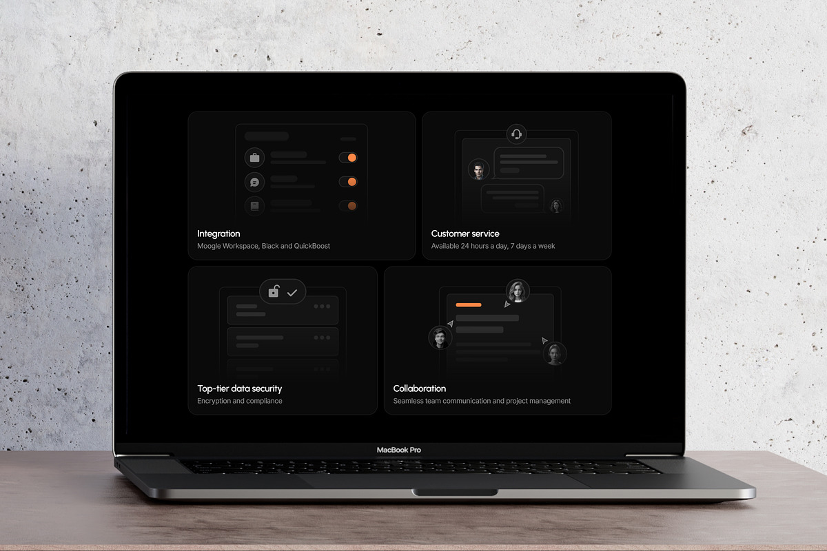 Proflow - SaaS Framer Template, a Landing Page Template by laaqiq (Photo 2 of 4)