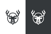 Minimalist Deer Stag Logo Design, a Branding & Logo Template by Artnivora.Std (Thumbnail 2 of 3)