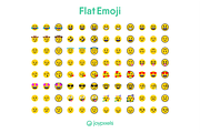 Flat Emoji Icons by JoyPixels®, an Outline Icon by joypixels (Thumbnail 3 of 8)