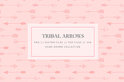 Tribal arrows hand drawn, an Illustration by AS Studio (Thumbnail 3 of 3)