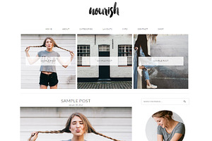 NOURISHING WORDPRESS THEME