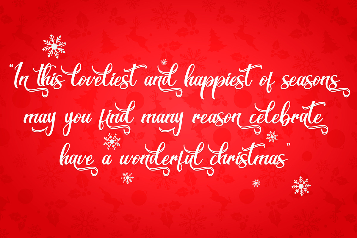 Christmas Queen - Modern Calligraphy, a Handwritten Font by alifryanzulfikar (Photo 3 of 10)