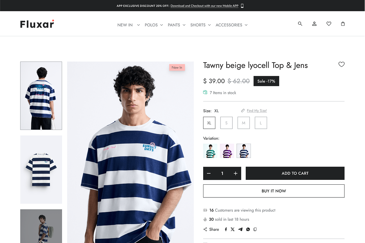 Fluxar - eCommerce Figma Template, an UI Kit Template by ReformedTech (Photo 11 of 23)