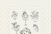 Timeless Romance: Wedding Line Art, a Decorative Illustration by Purple (Thumbnail 9 of 13)
