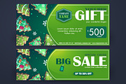 Merry Christmas and New Year 5, a Card Template by Nearbirds (Thumbnail 4 of 6)