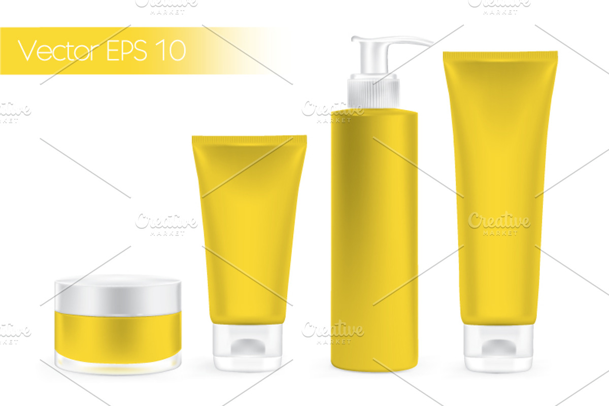 Packaging containers in color preview 2