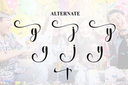 Happy Party | Script Font, a Handwritten Font by Scratchones (Thumbnail 8 of 9)