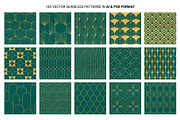 Art Deco Patterns Collection, a Pattern Graphic by DesignerCandies (Thumbnail 16 of 21)