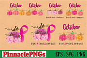 In October We Wear Pink, a Seasonal Illustration by Pinnacle PNGs (Thumbnail 1 of 2)