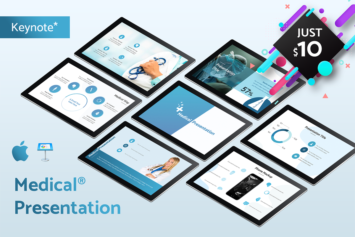 Medical - Premium Keynote Template, a Presentation Template by VigitalArt (Photo 1 of 5)