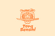 Tora Senshi Logo Template, a Branding & Logo Template by Kreasi Malam (Thumbnail 4 of 4)