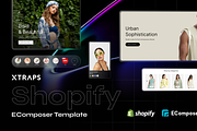 XTraps - Fashion Shopify EComposer, a Shopify Template by Boost Convert (Thumbnail 1 of 4)