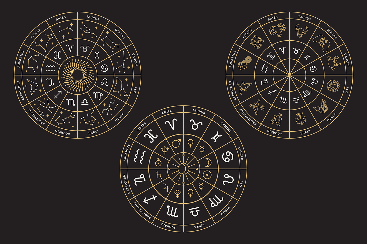 Mystic Zodiac Illustrations, an Object Illustration by IlloBob (Photo 8 of 8)