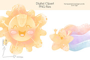 Cartoon Weather Clipart, an Illustration by OllyKo Art (Thumbnail 5 of 8)