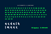 TEKROT | Athletic Font, a Slab Serif Font by twinstd (Thumbnail 11 of 15)