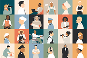 People of different professions, a Person Illustration by Stafeeva (Thumbnail 2 of 3)