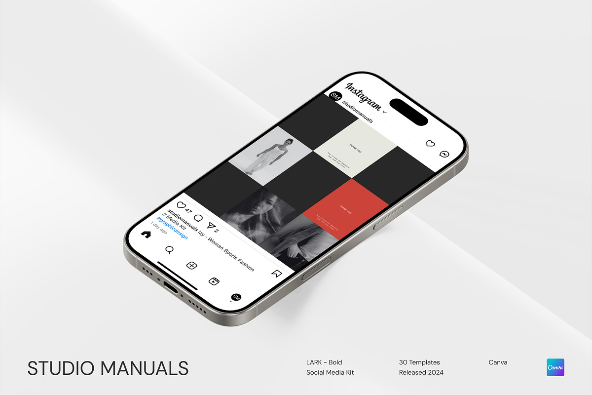 LARK - Bold Social Media Kit, a Social Media Template by Studio Manuals (Photo 7 of 8)