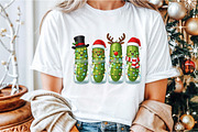 Christmas Pickles Sublimation Png, an Illustration by Rose Art (Thumbnail 5 of 5)