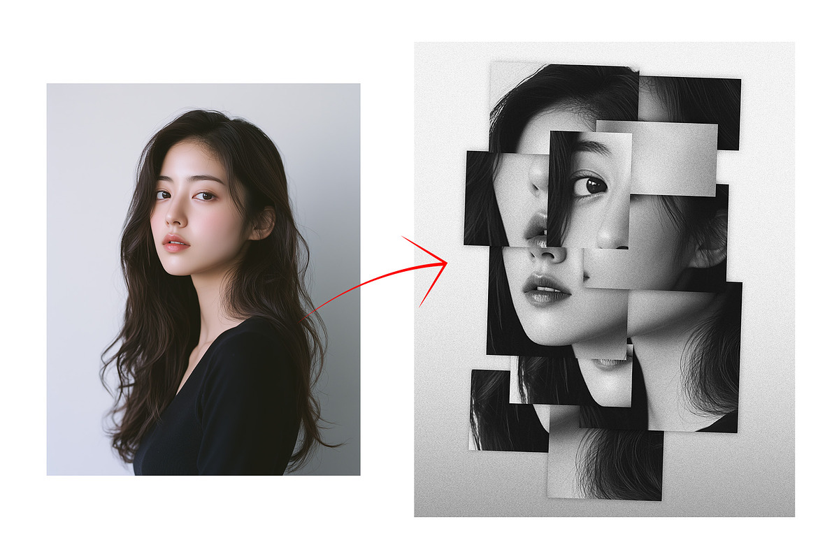 Abstract Fragmented Shapes Template, an Action Add-On by MRI STUDIO (Photo 5 of 21)
