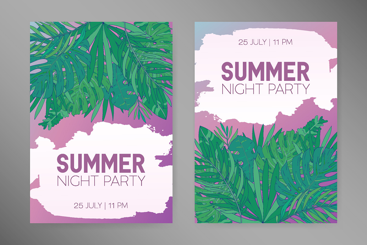 Tropical banners, posters, frames, a Decorative Illustration by Good Studio (Photo 3 of 6)