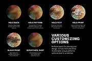Holo Sticker Generator, a Product Mockup by BULBFISH (Thumbnail 4 of 8)