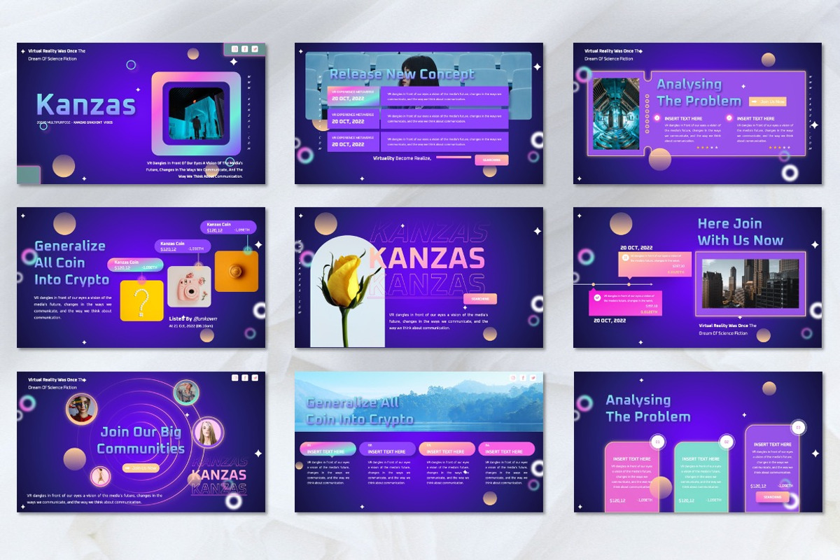 Kanzas - Multipurpose Powerpoint, a Presentation Template by Dhabee (Photo 6 of 8)