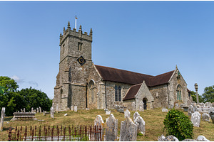 All Saints Church in the small, an Architecture Photo by Backyard Stock