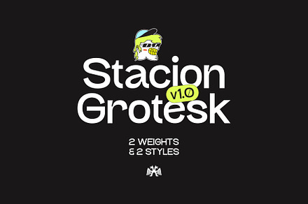 Stacion - Grotesk Type, a Sans Serif Font by Kulturë Type