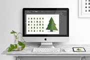 Christmas Tree Icons | Fir Tree Icon, a Duotone Icon by Plaid4You (Thumbnail 2 of 5)