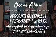 Oscar Alma, a Font by HaKi Studio (Thumbnail 6 of 6)