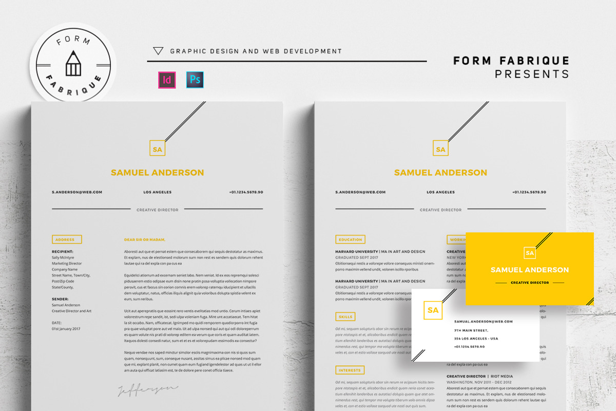 Resume/CV, a Resume Template by Form Fabrique (Photo 6 of 7)