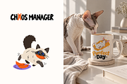 Playful Cat Breeds | Vector Pack, an Animal Illustration by Nutalin Art (Thumbnail 13 of 14)