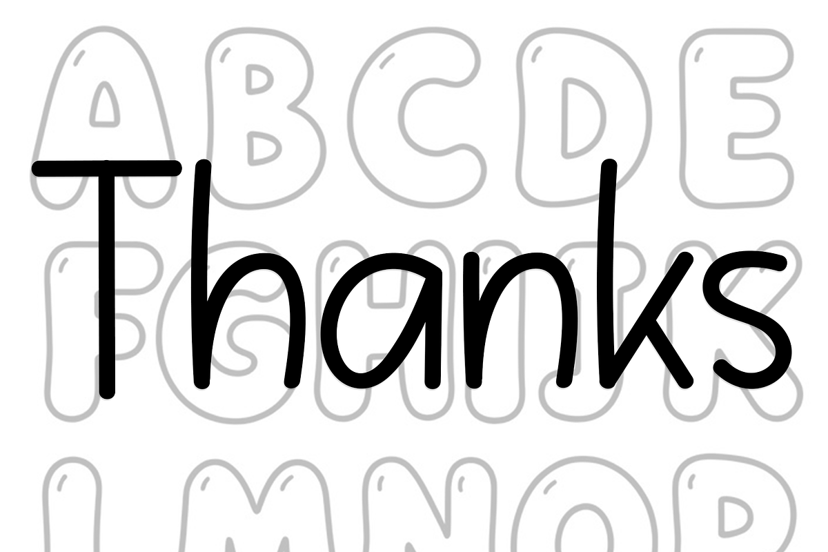 Alphabet, a Sans Serif Font by InermediaSTUDIO (Photo 7 of 7)