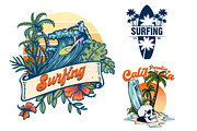 surfing T-Shirt design BUNDEL, an Object Illustration by grindstudio (Thumbnail 4 of 5)
