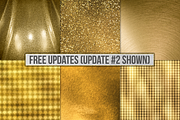 Gold Foil Textures, Gold Backgrounds, a Texture Graphic by Paper Element (Thumbnail 25 of 66)